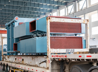 发往泰国的有机热载体锅炉