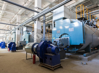 运行于吉大二院的WNS系列10吨低氮燃气锅炉