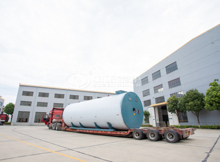 12MW燃气卧式导热油锅炉