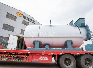 永乐高低氮热水锅炉整装待发