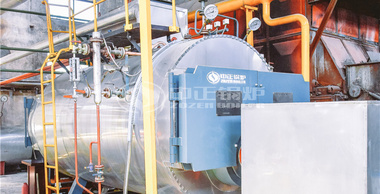 保利化肥4吨WNS系列三回程燃气蒸汽锅炉项目