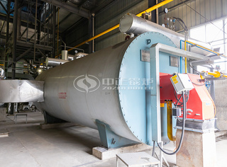 运行于江阴华昌的燃气卧式导热油炉