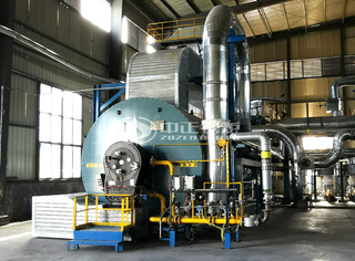 运行于山东铭浩化工1000万大卡导热油锅炉