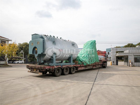 开仑化工12吨WNS系列卧式燃气蒸汽锅炉项目