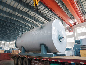 新庆馨纸业10吨WNS系列燃油燃气蒸汽锅炉项目