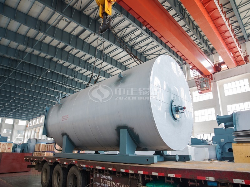 新庆馨纸业10吨WNS系列燃油燃气蒸汽锅炉项目