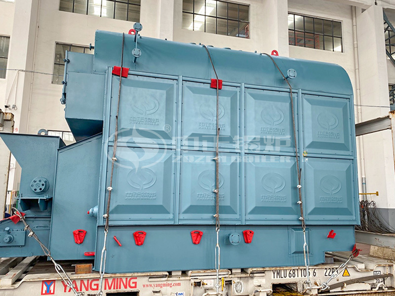 蒙古国食物行业2吨DZL系列燃煤链条炉排蒸汽锅炉项目