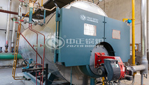 国泰彩印4吨WNS系列燃油燃气三回程冷凝式蒸汽锅炉项目