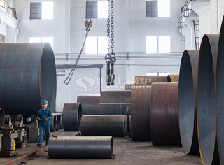 永乐高锅炉先进的锅筒制造工艺