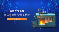 永乐高DZL系列燃煤/燃生物质锅炉节能环保性能好