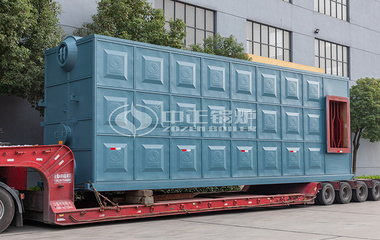 栾川县热力能源46MW SZS系列燃气热水供暖锅炉项目