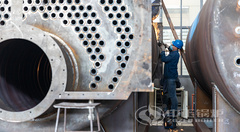 永乐高锅炉忙碌的WNS生产车间