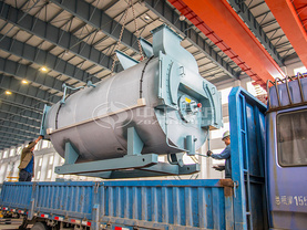 顶源食品1吨节能型WNS系列三回程燃气蒸汽锅炉项目