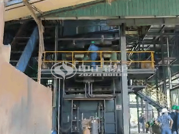 中正生物质锅炉安家斯里兰卡棕榈油厂