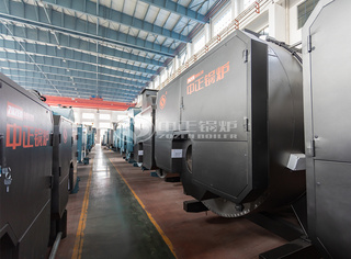 大型锅炉厂家永乐高锅炉制品排列整齐期待发货