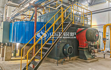 远大富驰20和25吨SZS系列燃天然气蒸汽锅炉项目