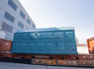 永乐高生物质锅炉发往土耳其