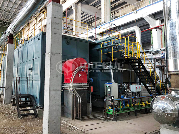 运行在国电双鸭山发电有限公司的中正过热蒸汽锅炉