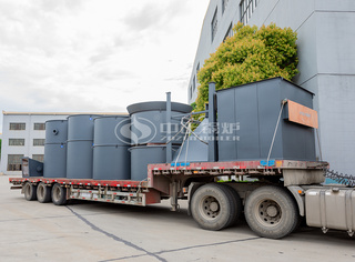 永乐高15吨DZL系列生物质蒸汽锅炉辅机装备