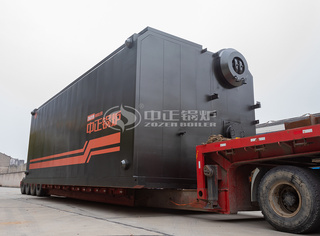 永乐高锅炉30吨燃气锅炉整装出厂