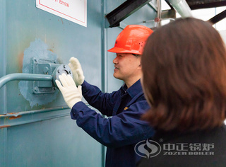 着名工业锅炉厂永乐高锅炉售后回访中