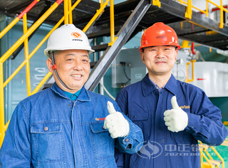 永乐高锅炉树立锅炉售后效劳标杆