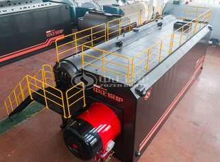 永乐高SZS系列燃油燃气锅炉形状雅观性能优异