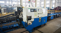 永乐高锅炉自动化装备全自动圆锯机有用提高钢管下料效率