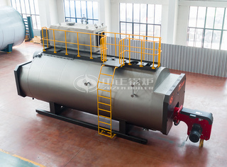 永乐高WNS系列三回程冷凝燃气锅炉热效率高达98%以上