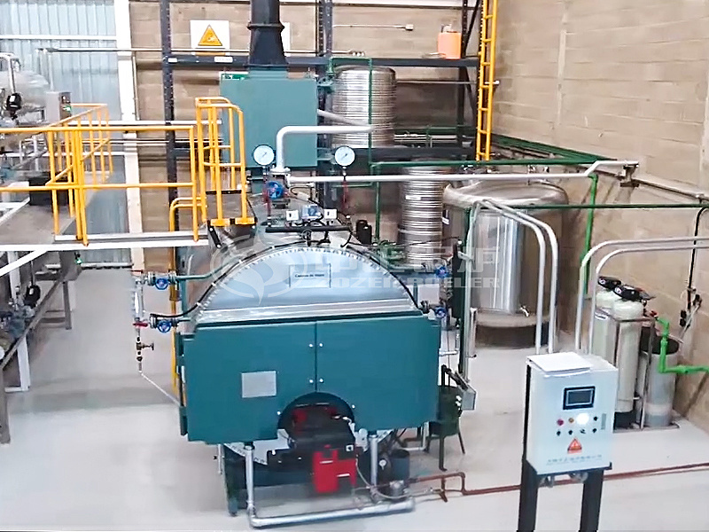 委内瑞拉食物行业1.5吨WNS系列燃油蒸汽锅炉项目