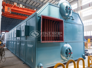 永乐高SZL系列燃煤燃生物质锅炉燃烧室烟道出口