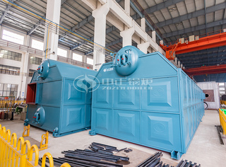 永乐高SZL系列燃煤燃生物质锅炉燃烧室展示