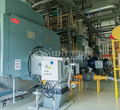 武威伊利WNS系列15吨燃气蒸汽锅炉项目