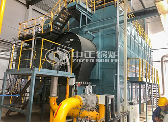 青海宜化化工SZS系列60吨燃气过热蒸汽锅炉项目