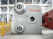 燃气锅炉外包装采用全框架式结构降低热损失
