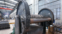 永乐高锅炉制造装备之膜式壁排管机