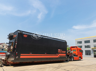 永乐高SZS系列燃气蒸汽锅炉发往河北地区