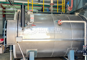 勤实电力1吨WNS系列三回程燃油蒸汽锅炉伊拉克电厂项目