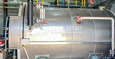 勤实电力1吨WNS系列三回程燃油蒸汽锅炉伊拉克电厂项目