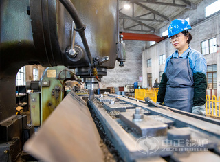 永乐高锅炉现代化制造基地之金工车间