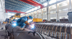 专业工业锅炉品牌永乐高锅炉车间生产一样平常展示