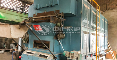 海王星纺织2吨DZL系列燃生物质蒸汽锅炉项目
