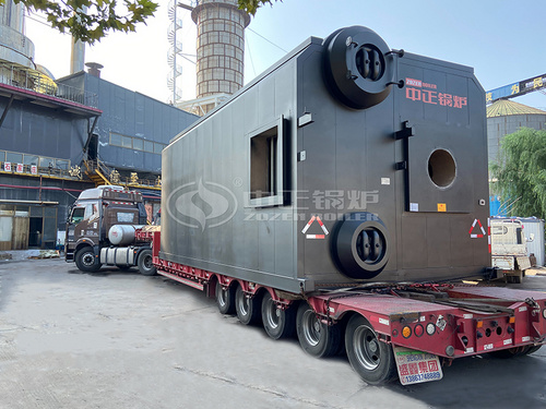 惠源淀粉厂20吨SZS系列燃气蒸汽锅炉项目