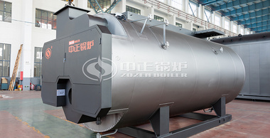 世代海洋3吨WNS系列冷凝式燃气蒸汽锅炉项目
