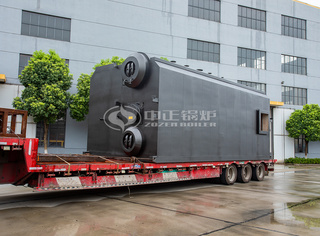 永乐高燃气锅炉发往河南百强企业河南恒星科技