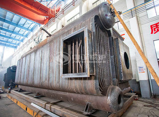 未举行外包装的永乐高SZS型锅炉本体
