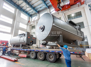 永乐高WNS系列燃气锅炉即将为立铠细密科技供热