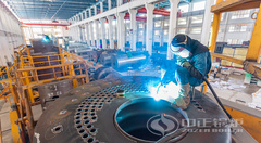 锅炉厂家永乐高锅炉生产热火朝天