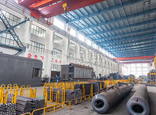 永乐高SZS系列燃气锅炉组装生产线