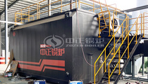 京盾新型材料10吨SZS系列燃气蒸汽锅炉项目